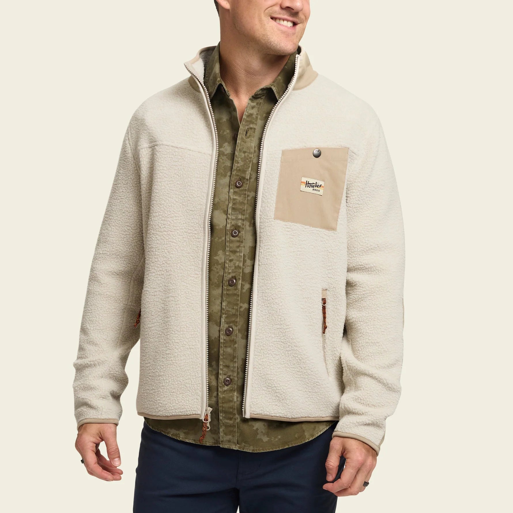 Howler Bros Chisos Fleece Jacket - Endless Waves