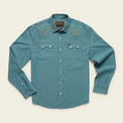 Howler Bros Crosscut Deluxe Snapshirt - Endless Waves