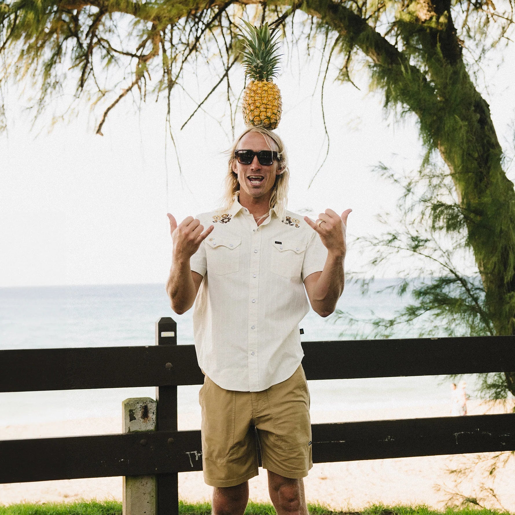 Howler Bros Howler Bros Crosscut Deluxe Snapshirt Endless Waves