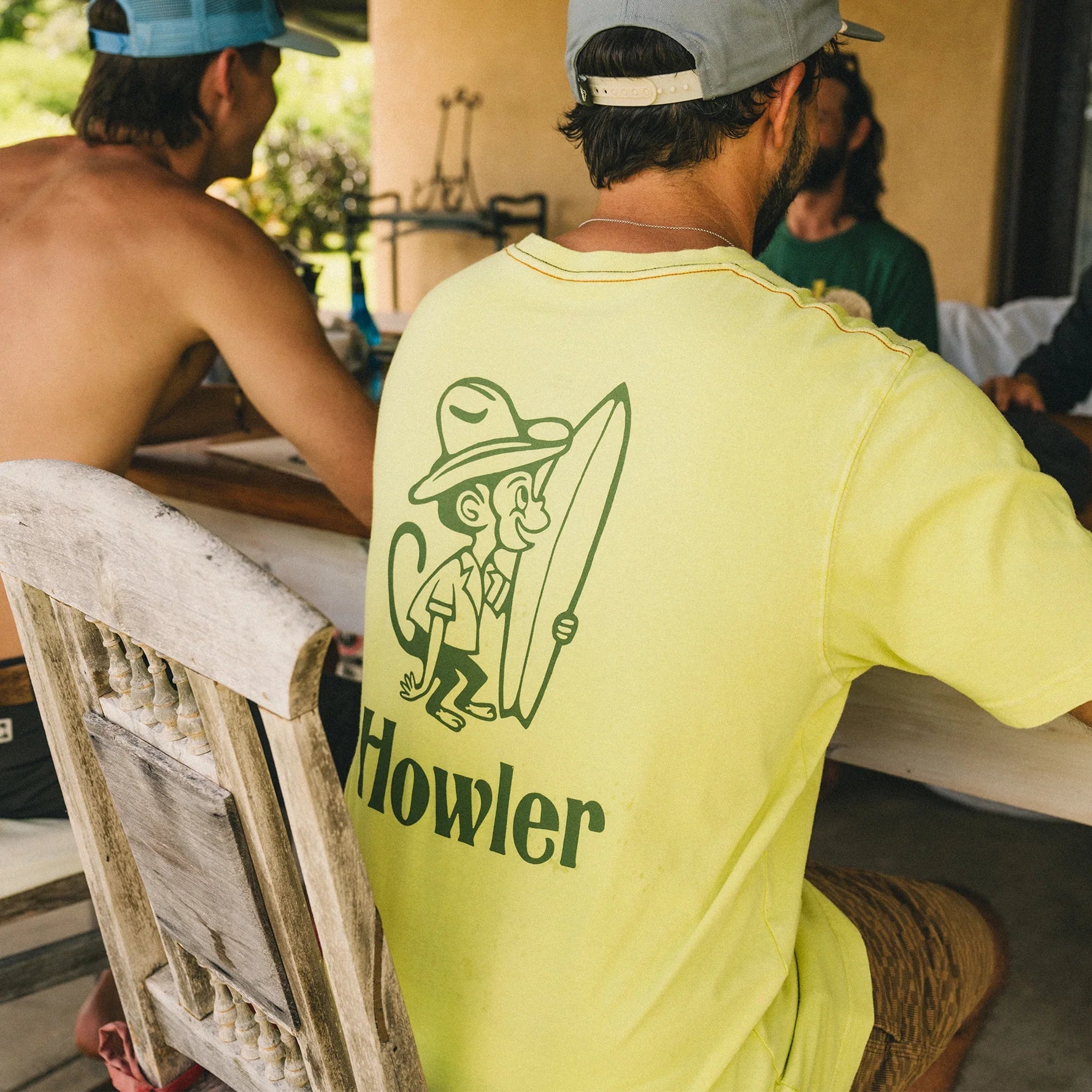 Howler Bros El Monito Pocket T-Shirt - Endless Waves