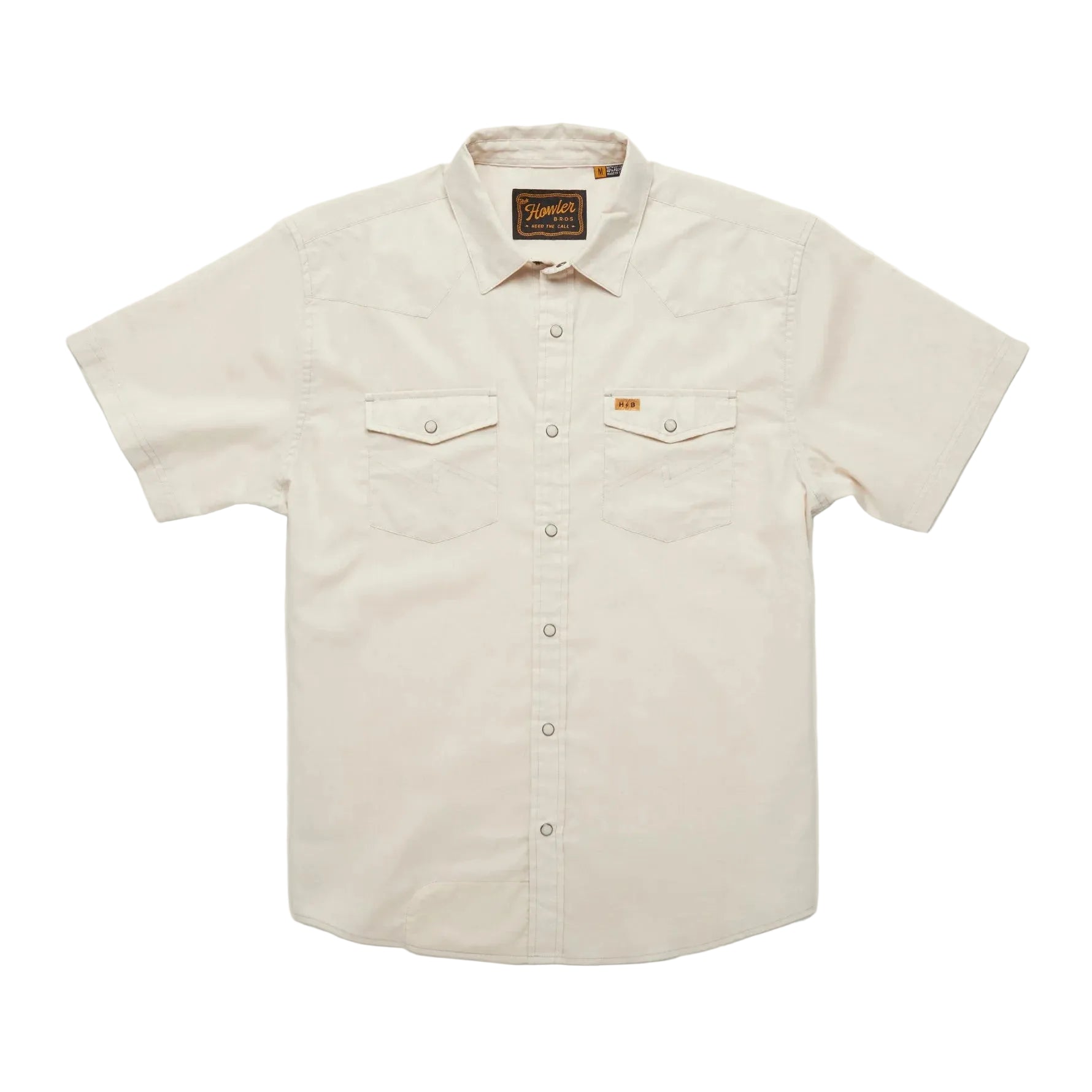 Howler Brothers H Bar B Pearl Snapshirt in Riverbed Oxford