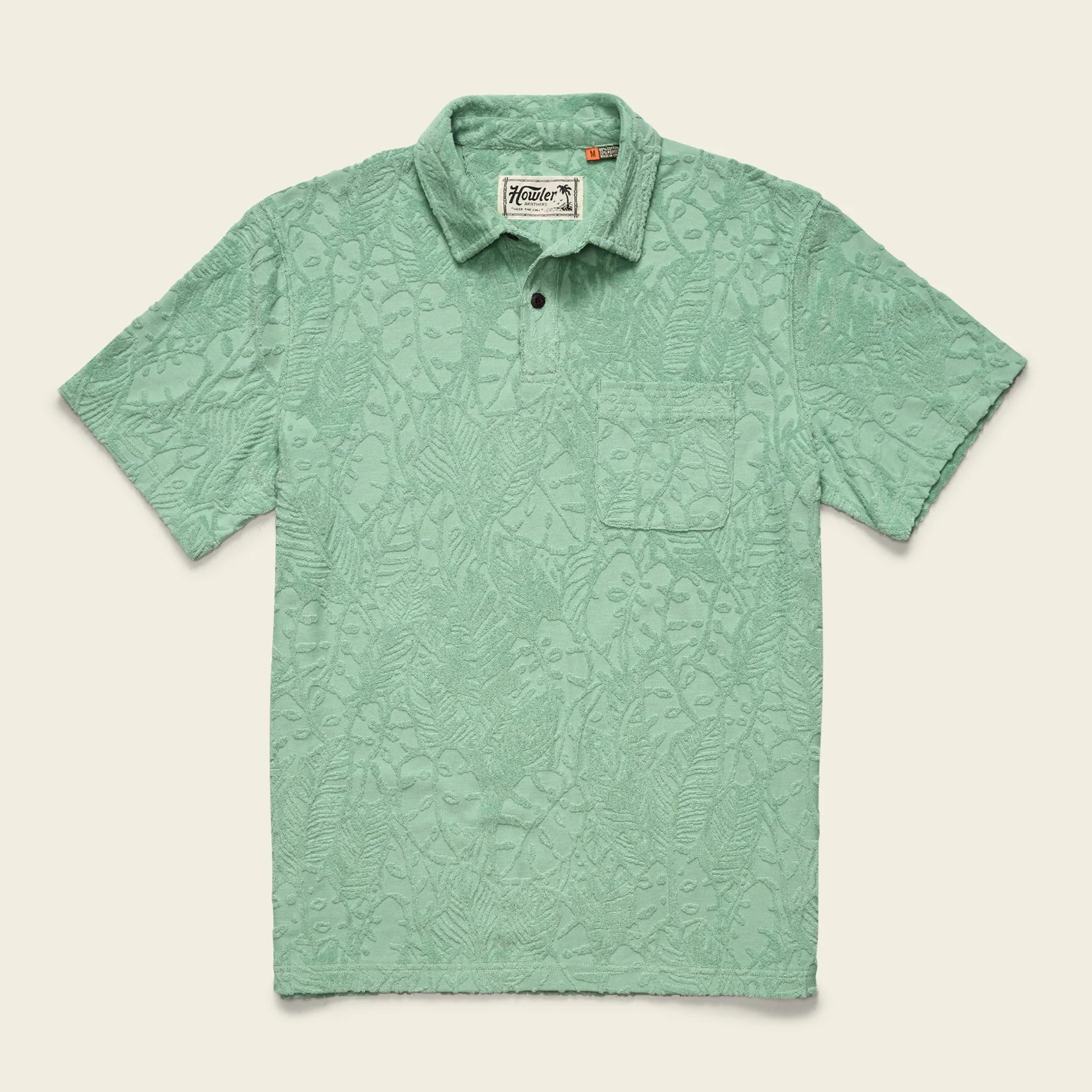 Howler Bros Plusherman Terry Polo - Endless Waves
