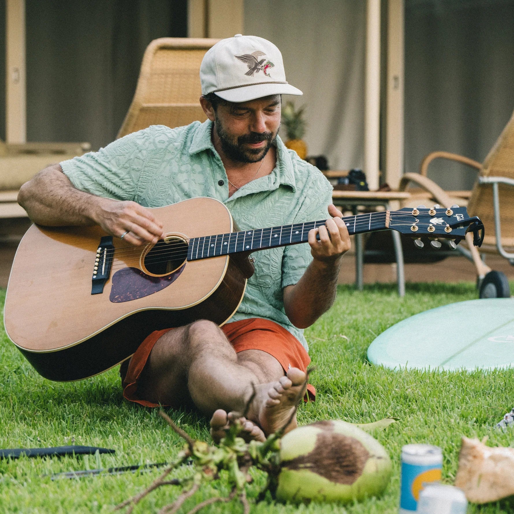 Howler Bros Howler Bros Plusherman Terry Polo Endless Waves