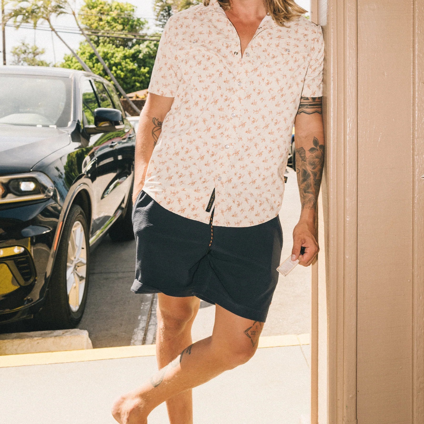 Howler Bros Seersucker Salado Shorts - Endless Waves