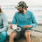 Howler Bros HB Tech T in Smoked Blue Endless Waves