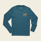 Flat lay of Howler Bros HB Tech Tee available at Endless Waves