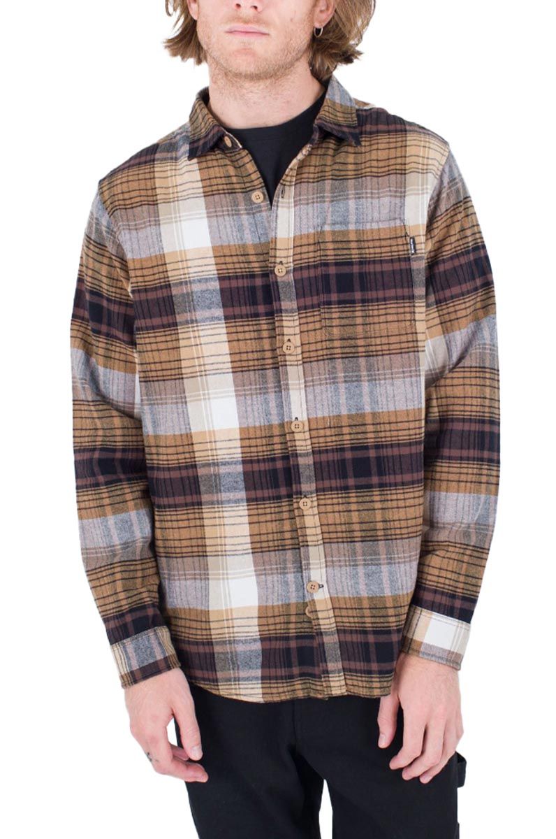 Hurley Portland Organic Flannel - Endless Waves