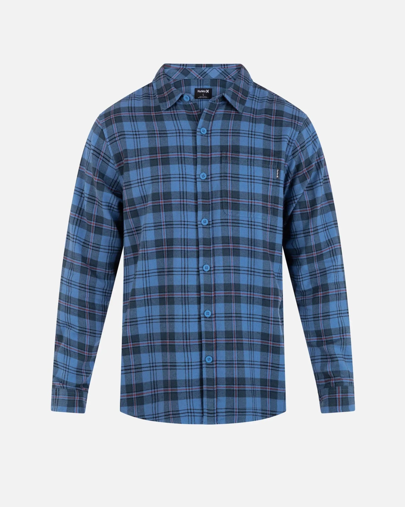 Hurley Portland Organic Flannel - Endless Waves