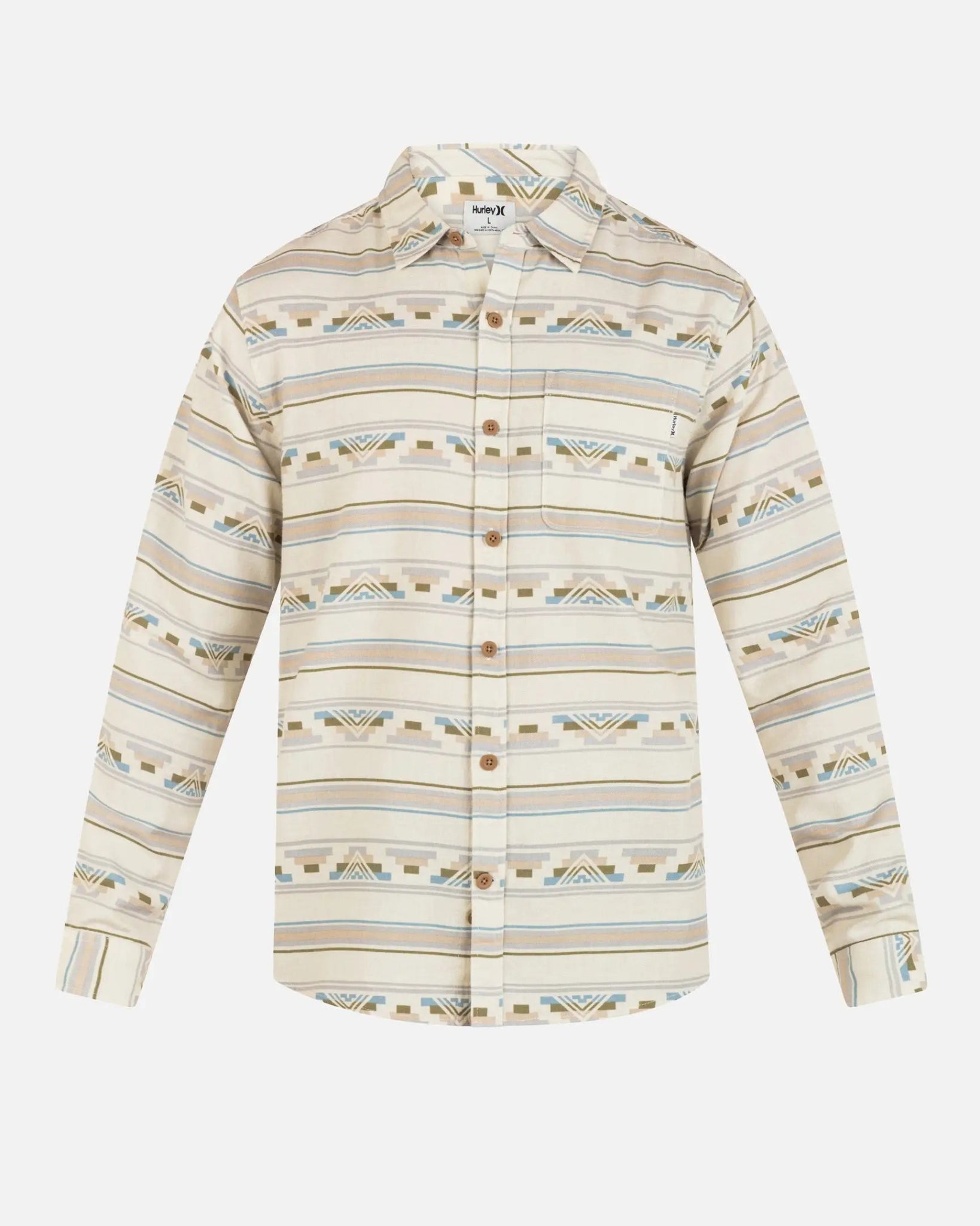 Hurley Portland Organic Flannel - Endless Waves