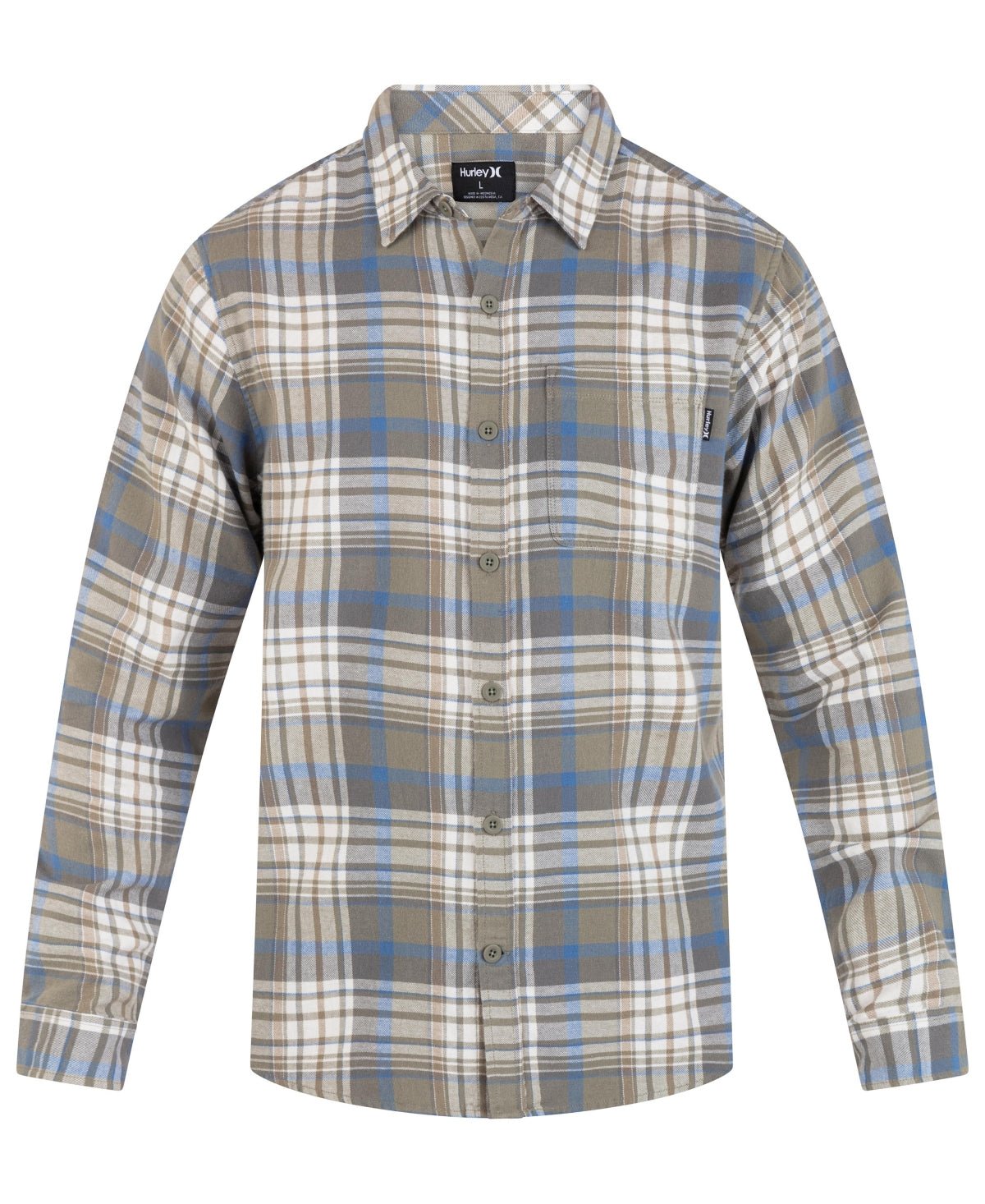 Hurley Portland Organic Flannel - Endless Waves