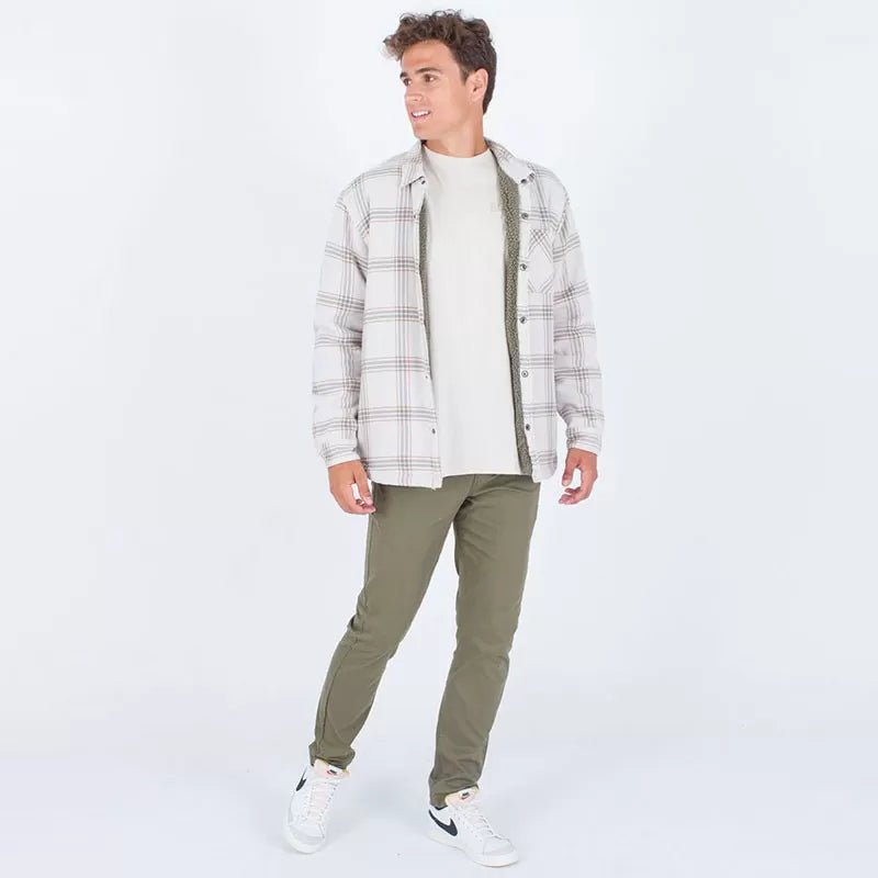 Hurley Portland Sherpa Lined Flannel