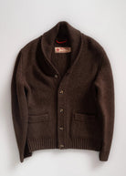 Iron & Resin Cabin Shawl Collar Sweater