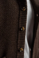 Iron & Resin Cabin Shawl Collar Sweater