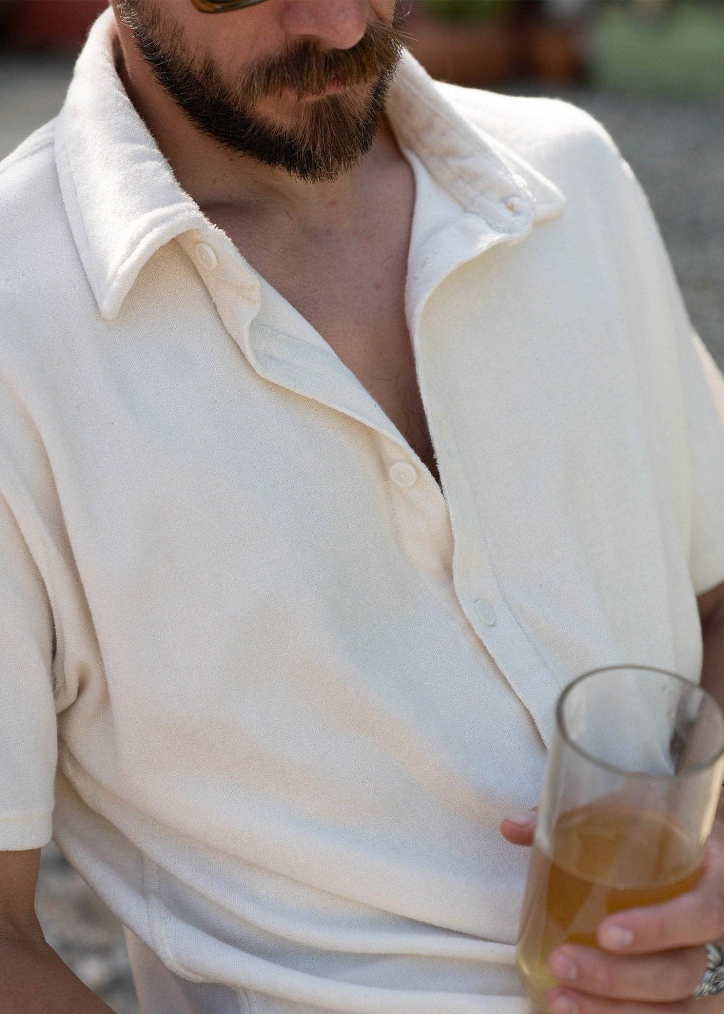 Iron & Resin Terry Shirt