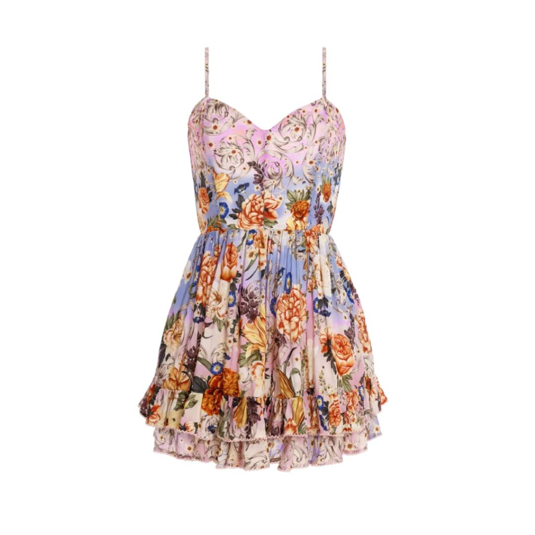 Agua Bendita Isadora Numen Floral Minidress Agua Bendita Isadora Numen Floral Minidress