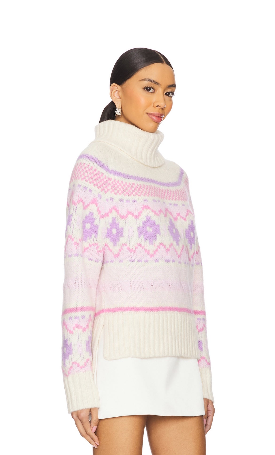 Isana Alpaca Turtleneck Pullover - Endless Waves