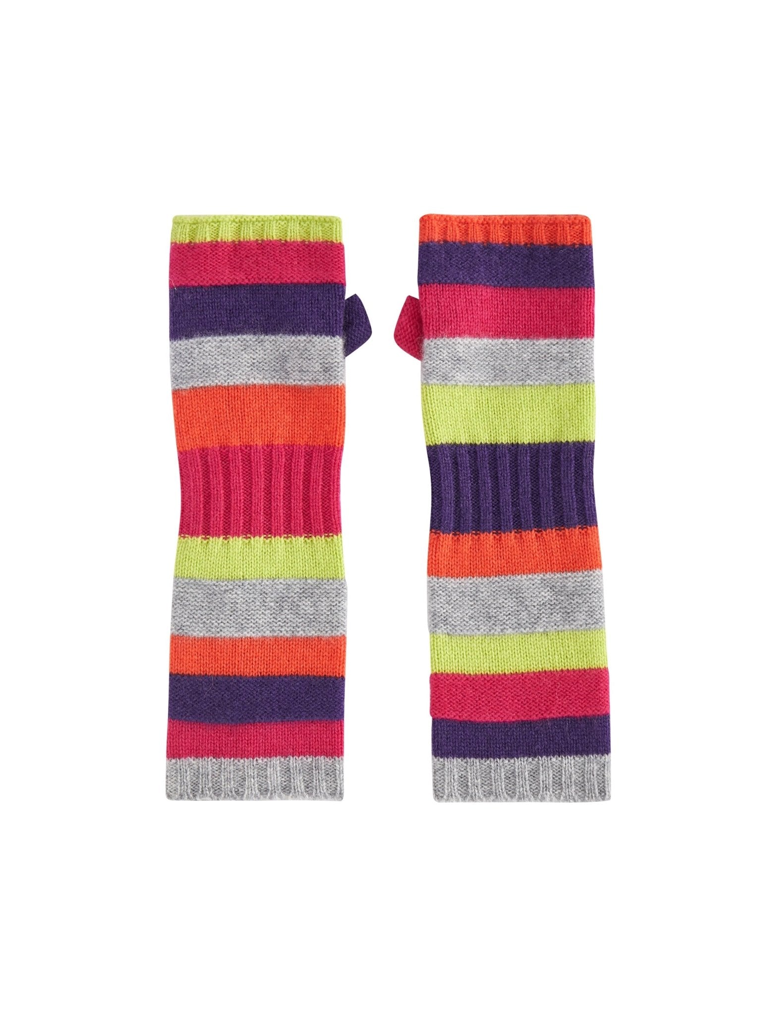 27 Miles Malibu 27 Miles Malibu Jade Fingerless Cashmere Gloves Endless Waves