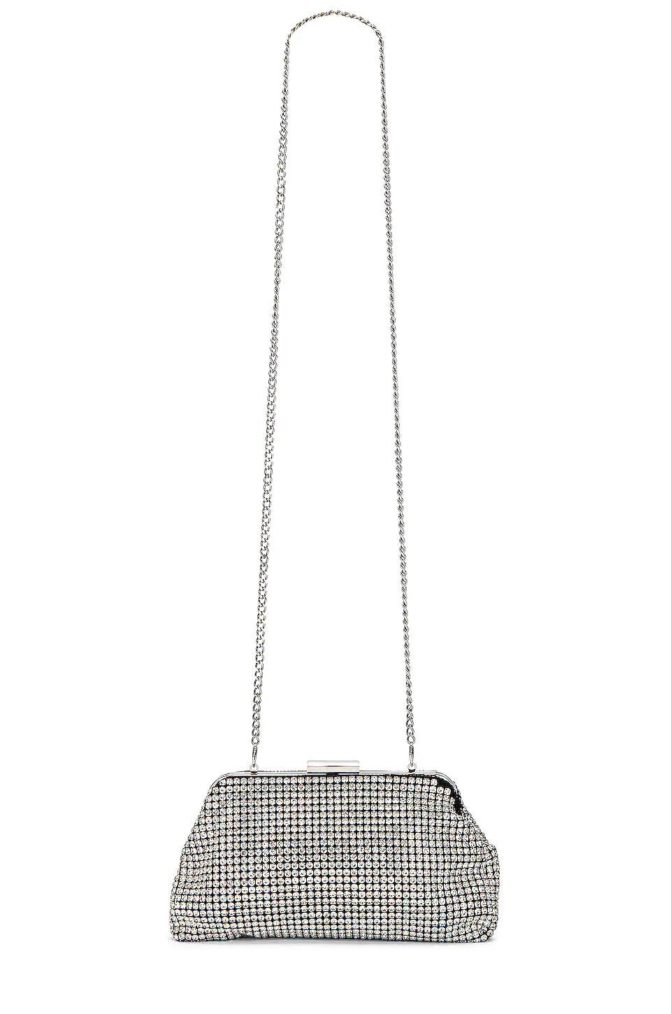 Olga Berg Olga Berg Jerry Crystal Vintage Clutch Endless Waves