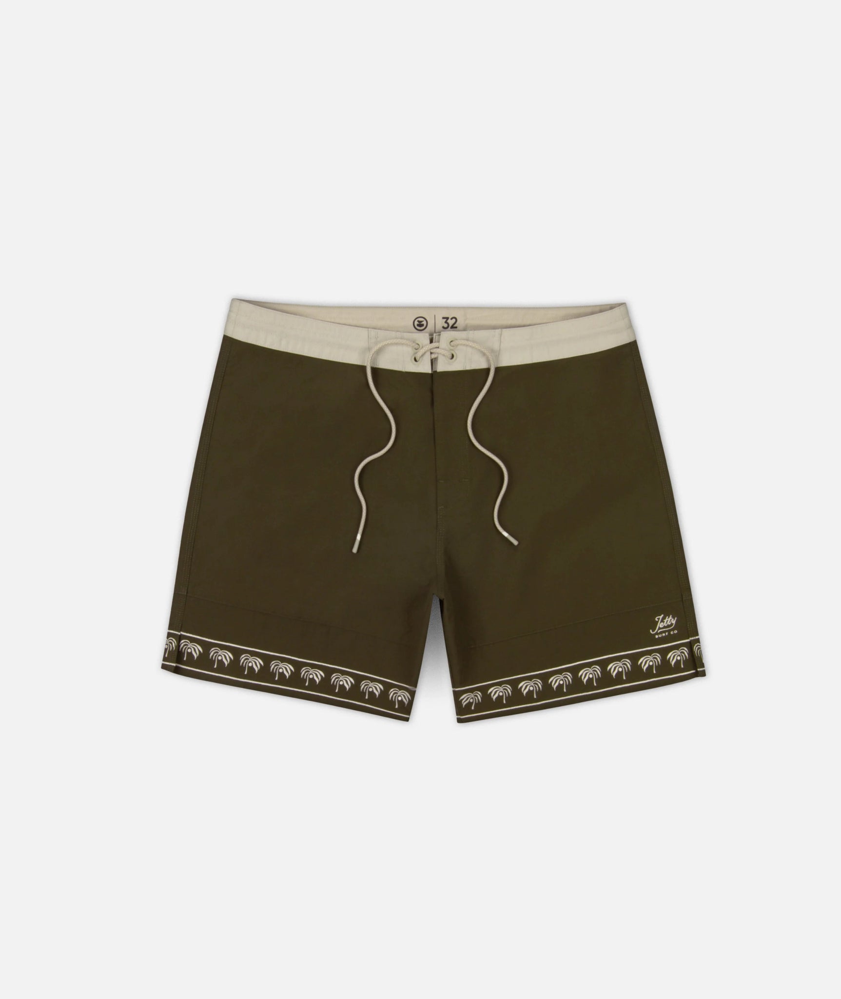 Jetty Glendola Embroidered Boardshort - Endless Waves