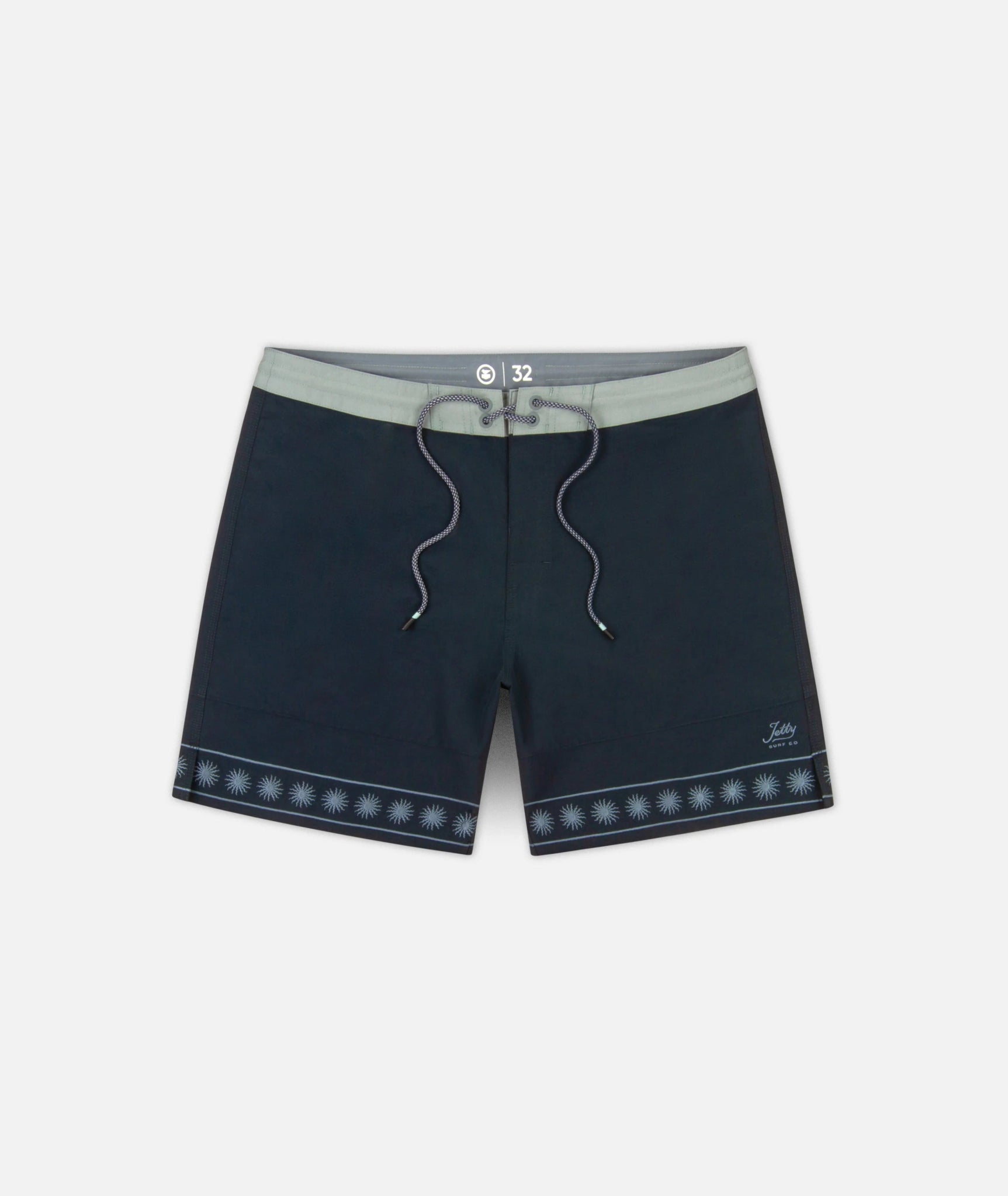 Jetty Jetty Glendola Embroidered Boardshort Endless Waves