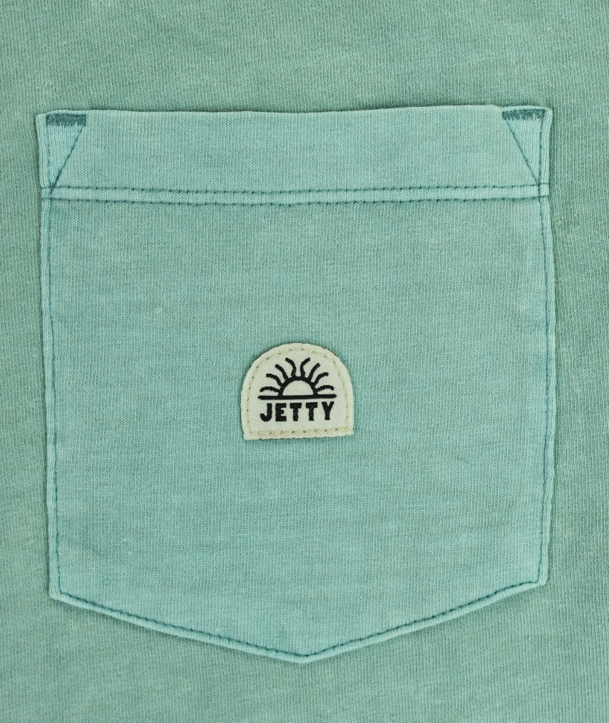 Jetty Tanker Heavyweight Tee - Endless Waves