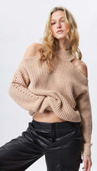 John + Jenn John + Jenn Rowen Cut Out Sweater Endless Waves