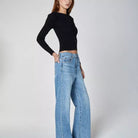 Jolene High - Rise Relaxed Flare - Endless Waves