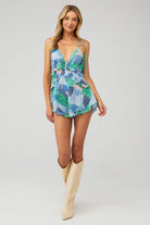 For Love & Lemons For Love & Lemons Juniper Romper Endless Waves