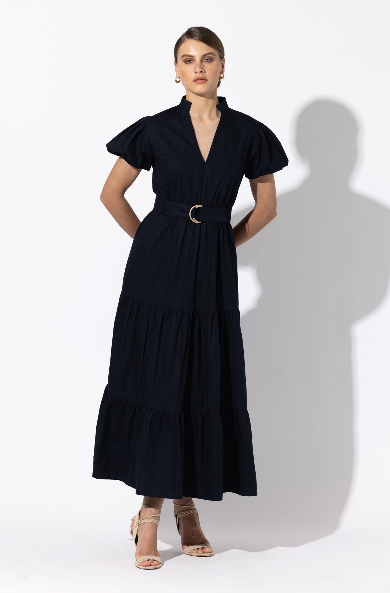 Lusana Lusana Karissa Poplin Maxi Dress Endless Waves