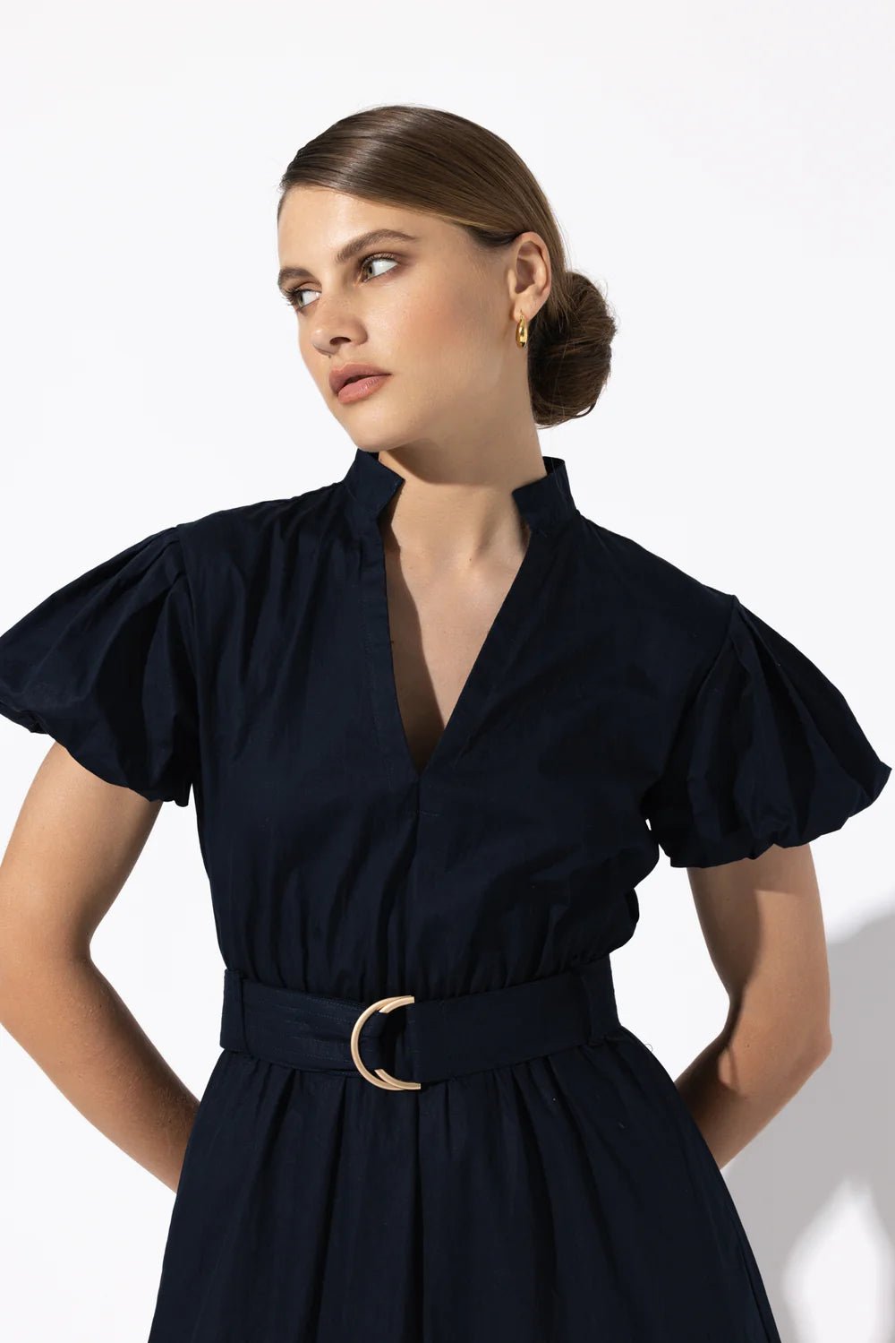 Lusana Lusana Karissa Poplin Maxi Dress Endless Waves