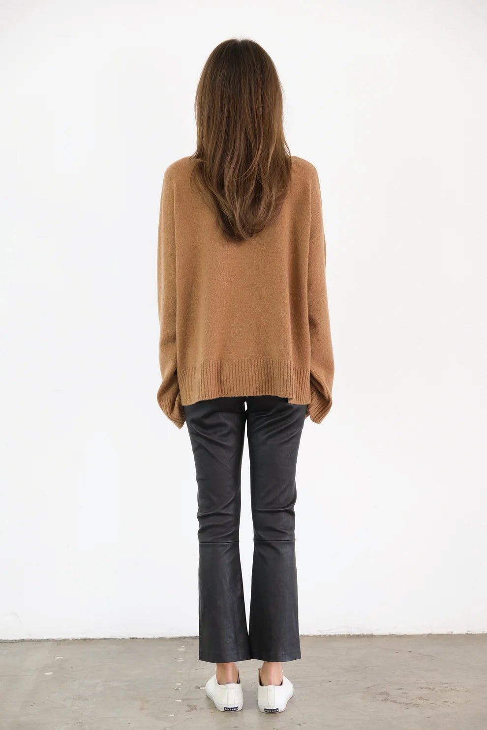 Kathryn McCarron Charlie Cashmere Turtleneck Endless Waves