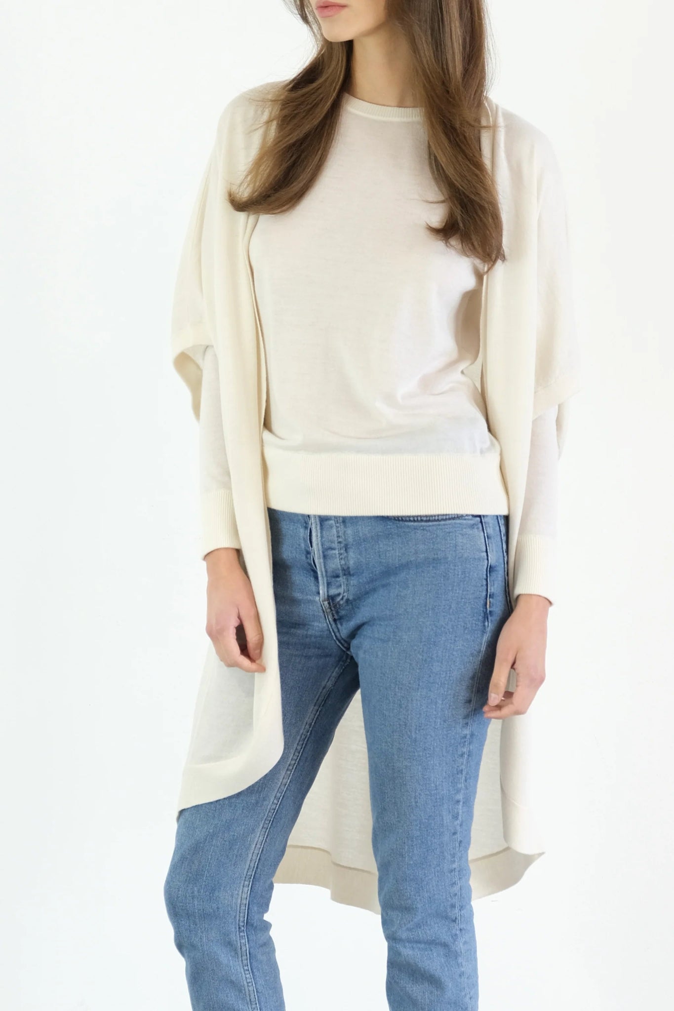 Kathryn McCarron Kathryn McCarron Riviera Paper Thin 100% Cashmere Wrap Endless Waves