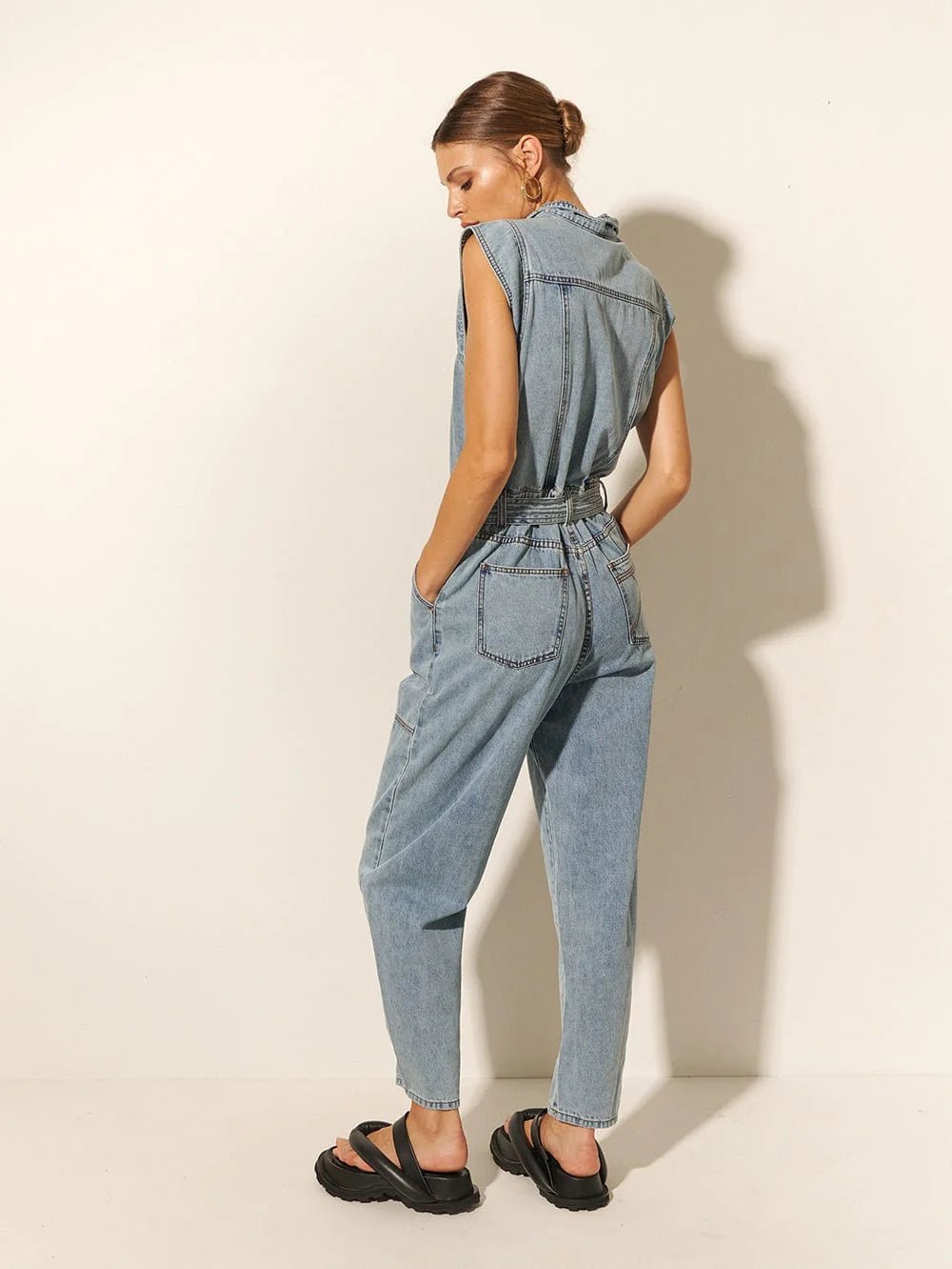 Kivari Azalia Denim Boilersuit Endless Waves