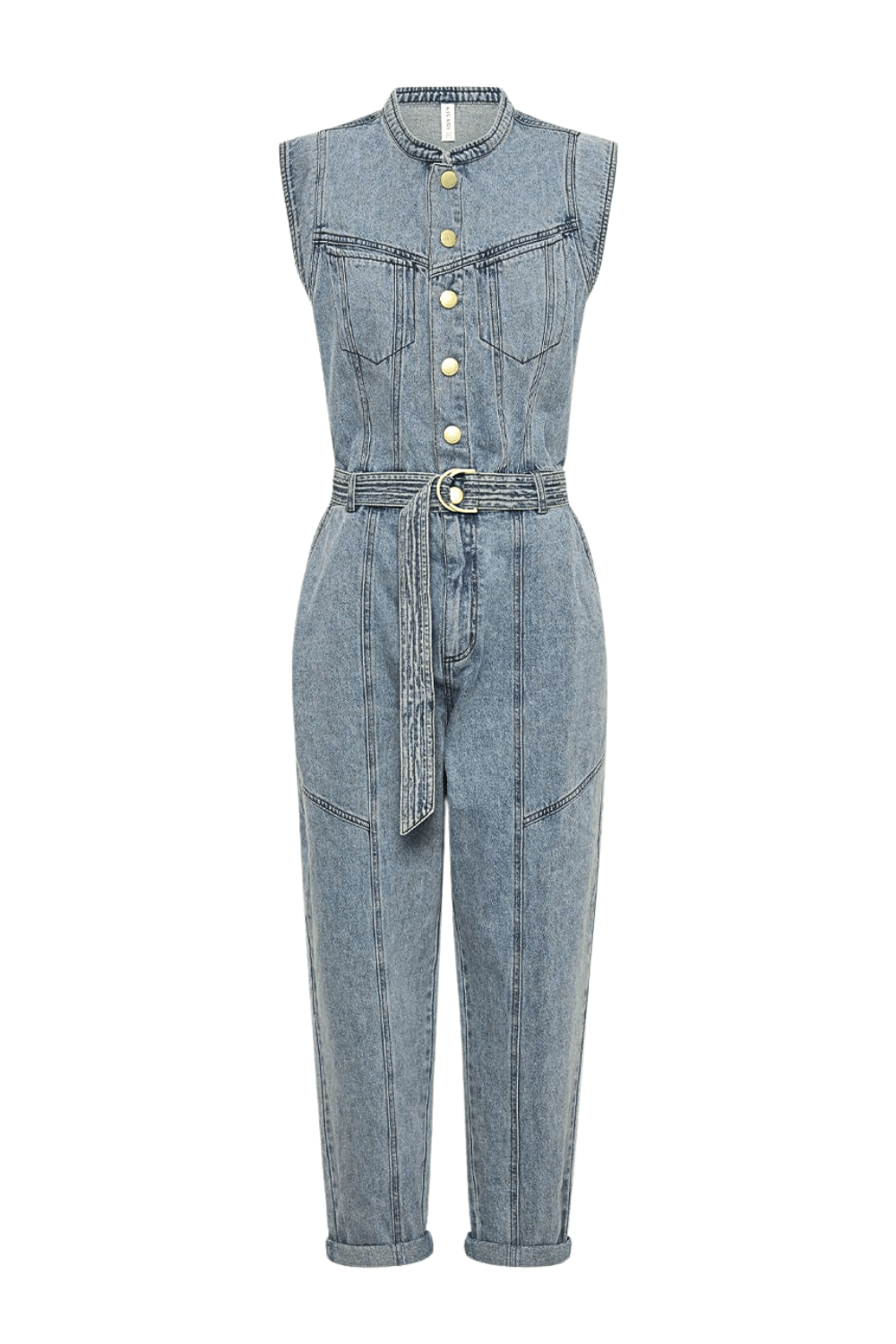 kivari denim boiler suit