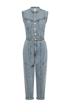 kivari denim boiler suit
