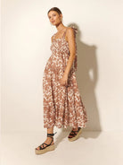 Kivari Milano Midi Dress Endless Waves