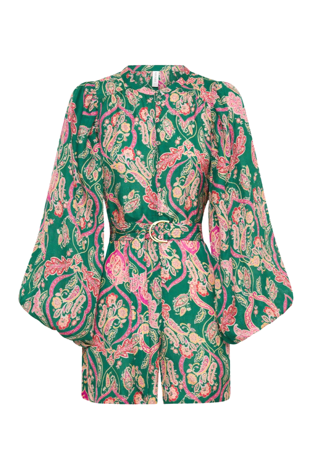 Flat lay of the Kivari Talitha playsuit
