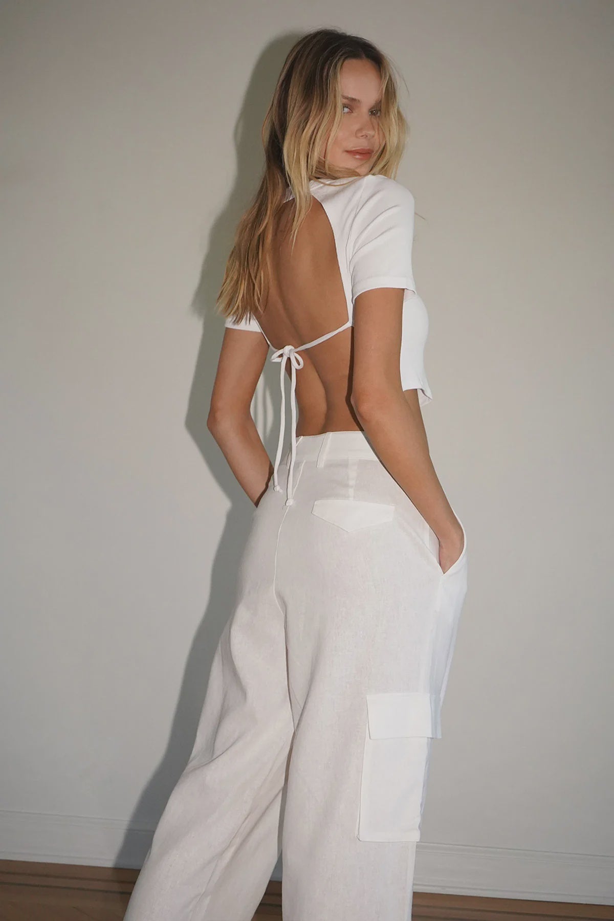 LNA LNA Klara Rib Tee Endless Waves