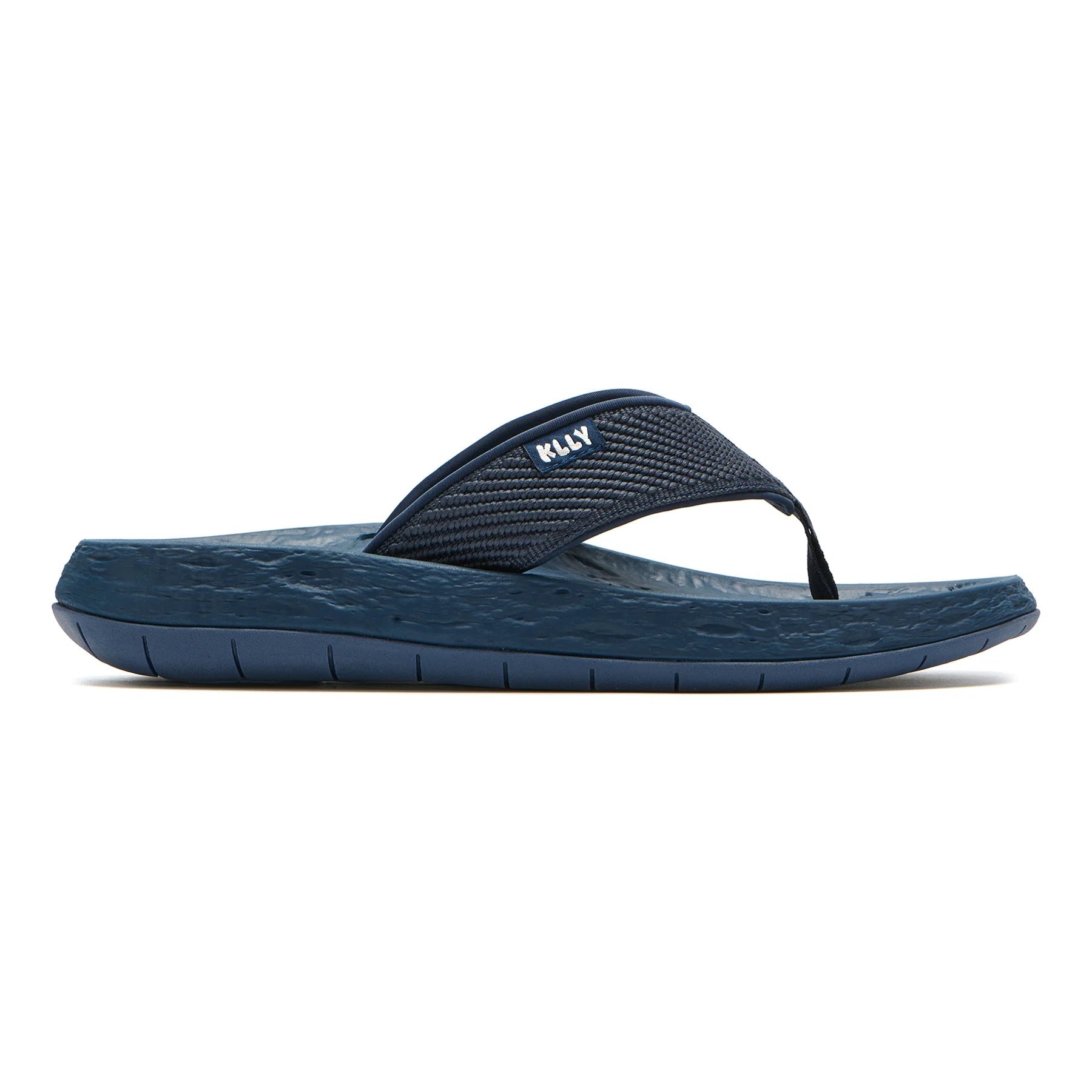 KLLY Navy Lunar Flip Flops