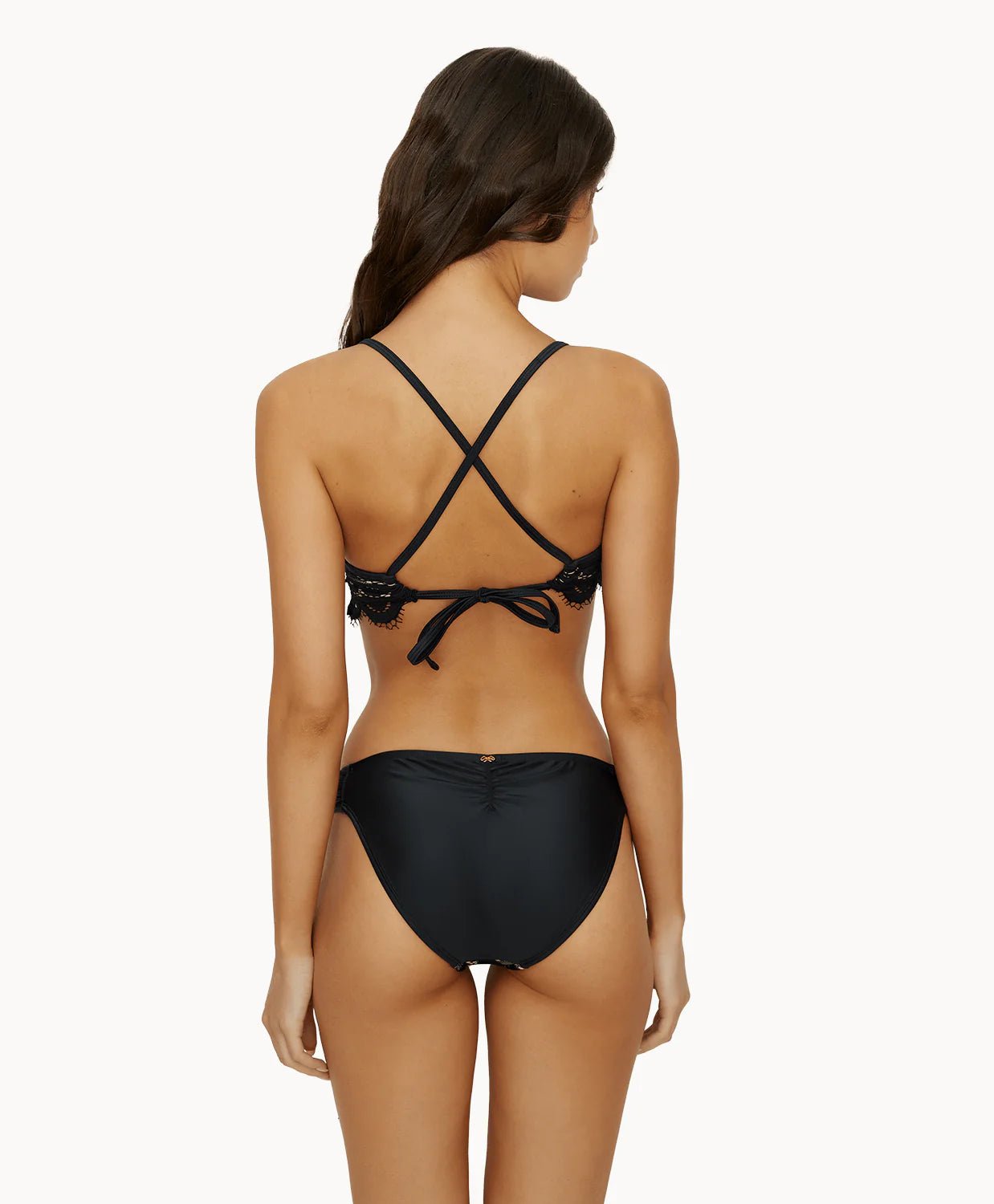 PQ Swim PQ Swim Lace Fanned Full Bikini Bottom Endless Waves