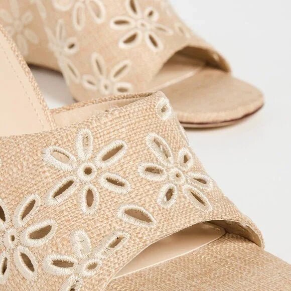 Larroude Larroudé Jackie Wedge Sandal Endless Waves