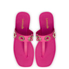 Larroude Milan S in Pink PVC Endless Waves