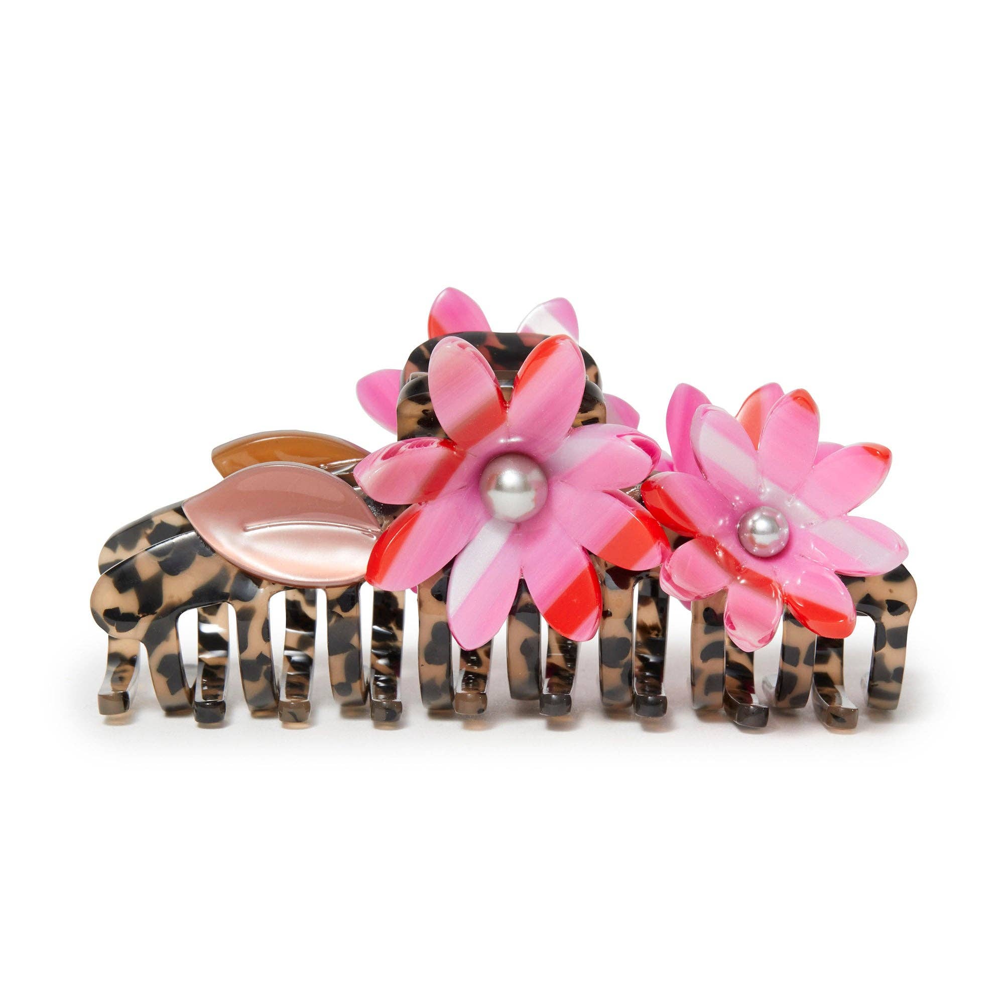 Lele Sadoughi Cheetah Petunia Claw Clip - Endless Waves
