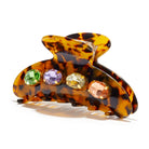 Lele Sadoughi Large Crystal Claw Clip - Endless Waves