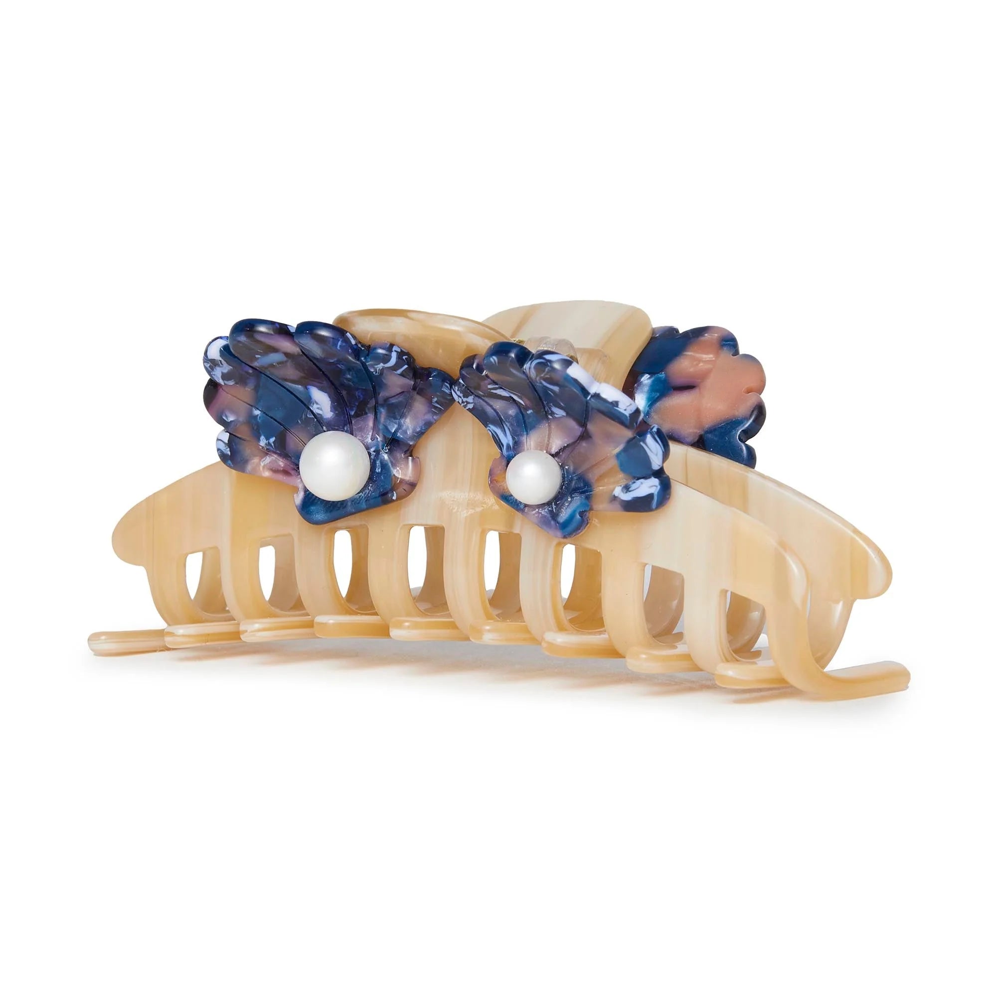 Lele Sadoughi Lele Sadoughi Large Shell Claw Clip Endless Waves