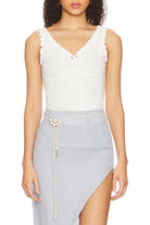 Lele Sadoughi Lele Sadoughi Eloise Pearl Belt Endless Waves