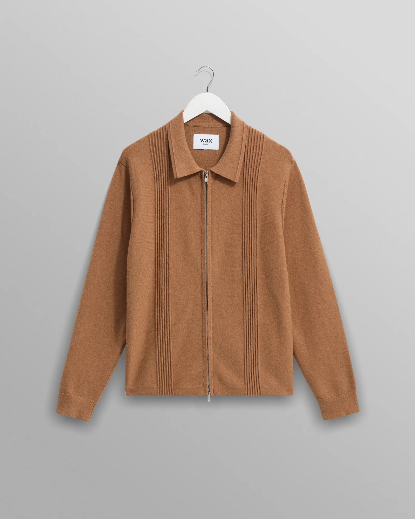 Wax London Lennox Milano Stripe Knitted Polo Endless Waves