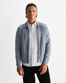 Lennox Milano Stripe Knitted Polo - Endless Waves
