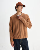 Lennox Milano Stripe Knitted Polo - Endless Waves