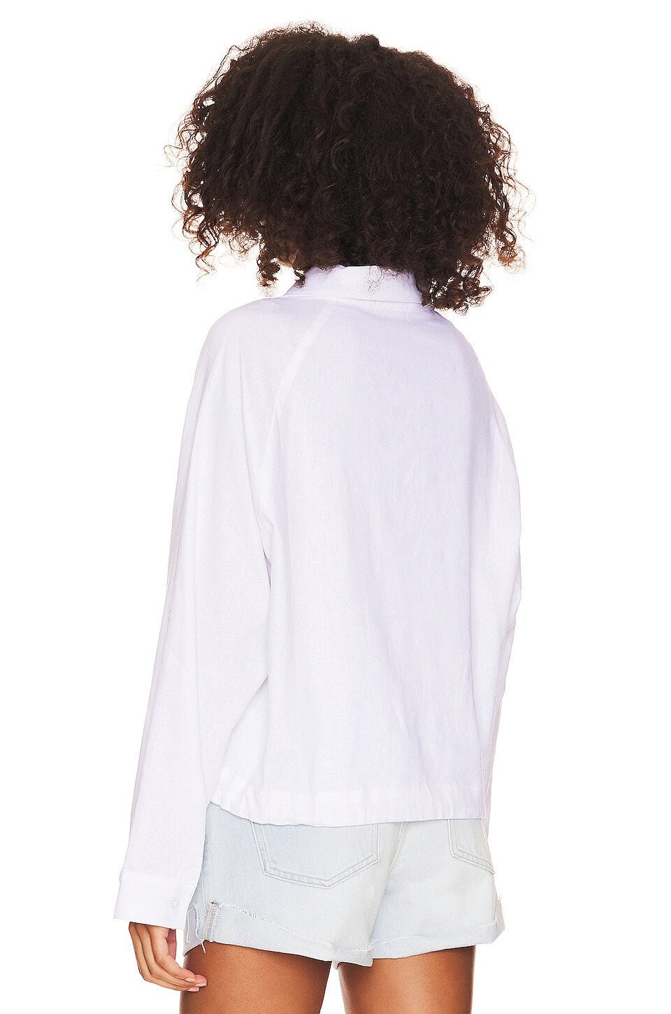 LNA Alpine Drawstring Button Up -  Endless Waves Boutique